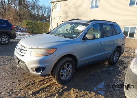 2010 Hyundai Santa Fe Gls z USA, uszkodzony, nr VIN 5NMSG3AB1AH351085